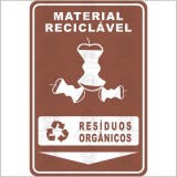 Material reciclável - Resíduos orgânicos 